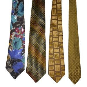Lot of 4 mens ties